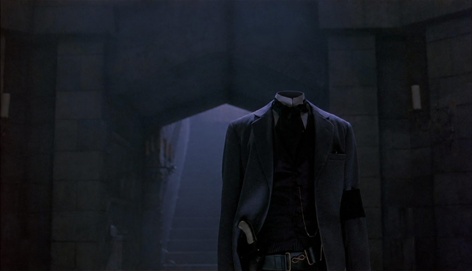 Show 5: a movie or TV scene with its characters removed