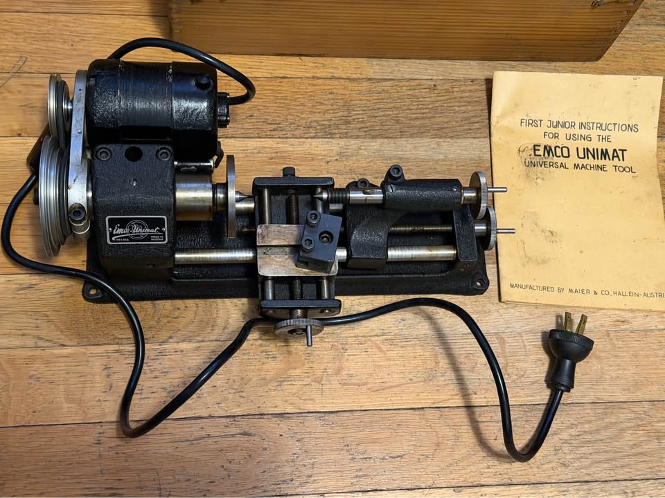 Emco Unimat miniature lathe