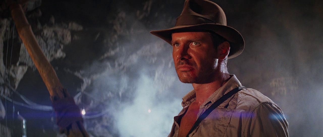 Original scene from Indiana Jones and the Temple of Doom