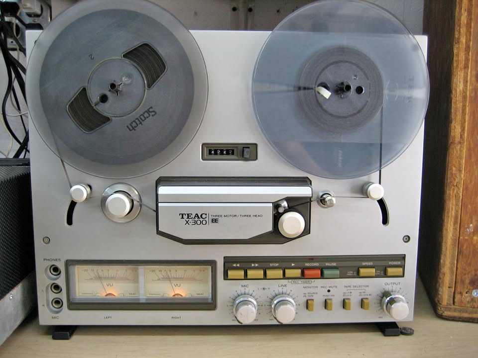 TEAC X-300 reel-to-reel recorder