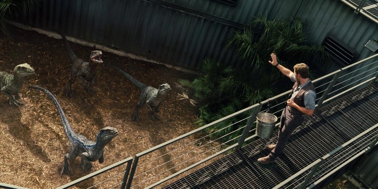 Original scene from Jurassic World