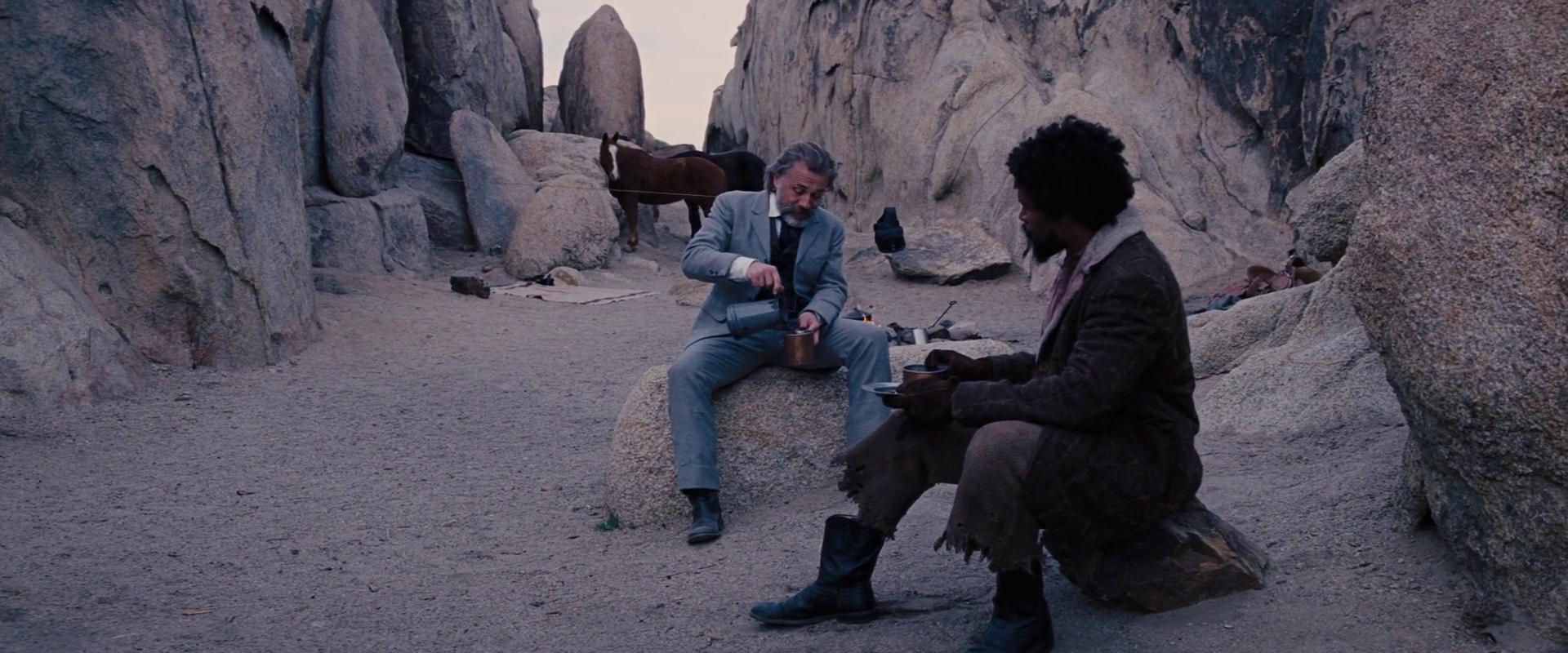 Original scene from Django Unchained